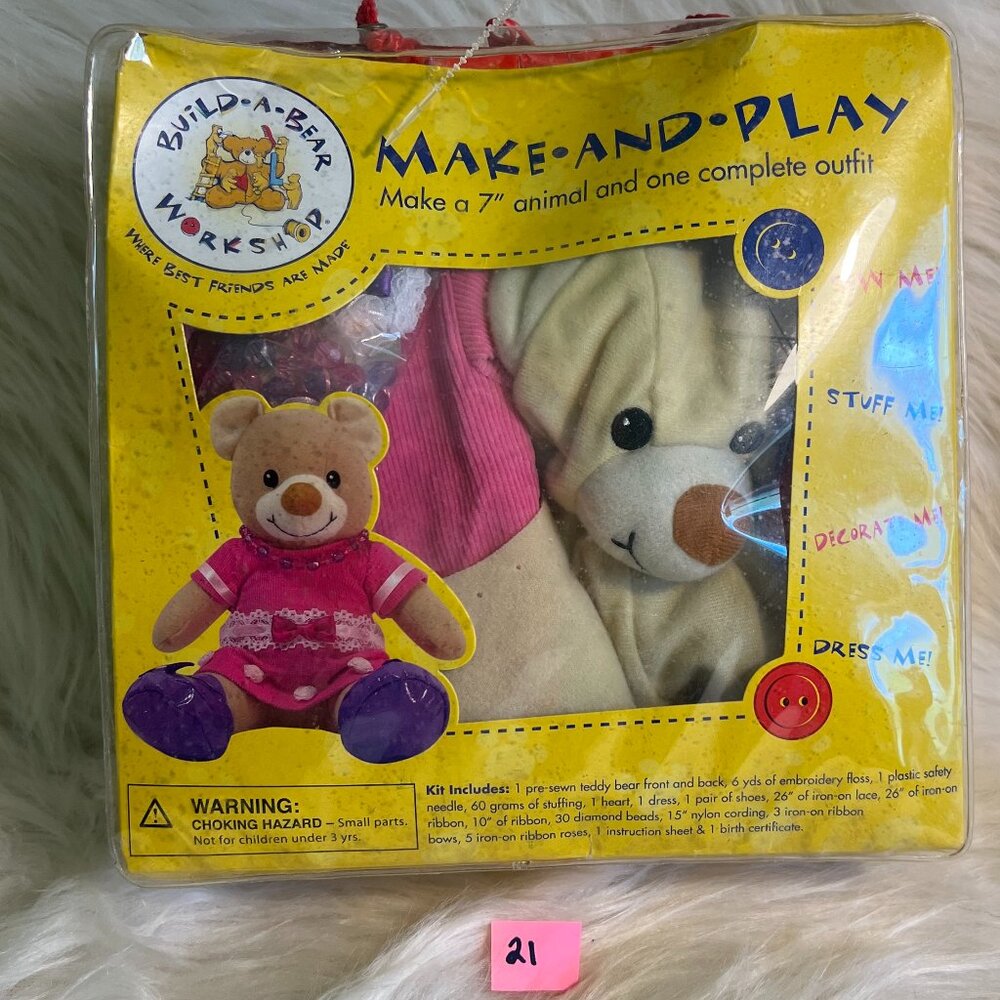 Build-A-Bear Make and Play Brand New Never Opened